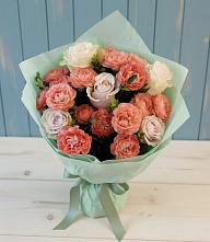 Букет цветов из:  Розы #REPLACE_PRED# Мге