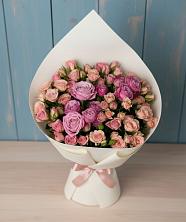 Букет Нежная розовость в Мге Букет цветов из:  Розы в Мге